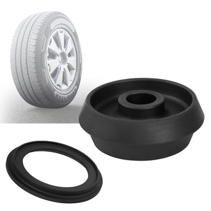 40mm Wheel Balancer Cone Universal Hub Centric Adapter Cone for Tire Balancing Machines, 4.72"- 6.77" Dual Sided Collet Centering Cone Compatible with Light Truck Cars Caravans SUVs, with 188mm Spacer