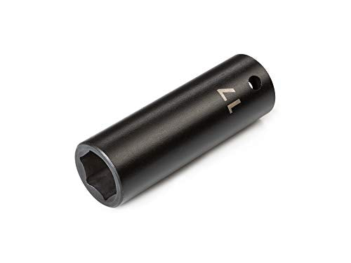 TEKTON 1/2 Inch Drive x 17 mm Deep 6-Point Impact Socket | SID23117 - size: 17 mm, style: Deep