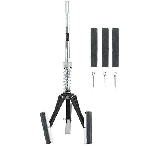 ATPEAM Engine Cylinder Hone Tool Adjustable Deglazer Set for Grinding Holes from 1-1/4" to 3-1/2" Diameter with Extra 3-Piece 2" Long Stones 220 Grit - size: 2''