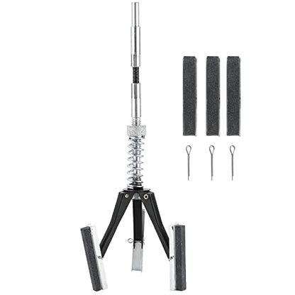 ATPEAM Engine Cylinder Hone Tool Adjustable Deglazer Set for Grinding Holes from 1-1/4" to 3-1/2" Diameter with Extra 3-Piece 2" Long Stones 220 Grit - size: 2''