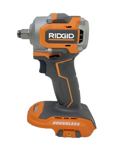 RIDGID 18V SubCompact Brushless Cordless 1/2 in. Impact Wrench (Tool Only) | Battery and Charger Sold Separately - Not eligible for the Lifetime Service Agreement