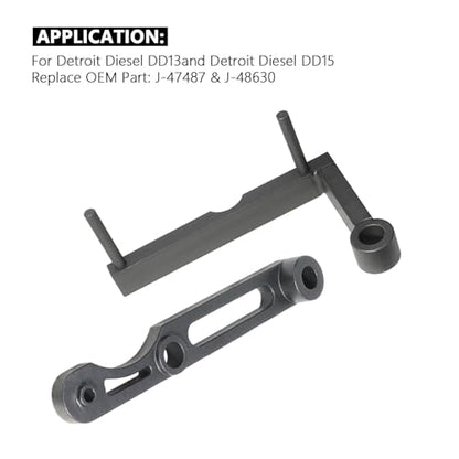 DPTOOL Engine Camshaft Timing Tool Kit for Detroit Diesel DD13 DD15 DD16 | Engine TDC Locating Pin Brake Adjustment Tool Barring Tool Fuel Line Socket Replace W47058090900 W470589104000