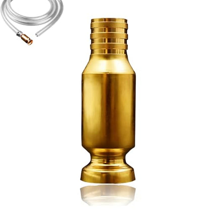 Shaker 1Siphon Self-Priming Copper Pump Head，Safety Self-Priming Siphon Hose Nozzle with Copper Head(62mm)