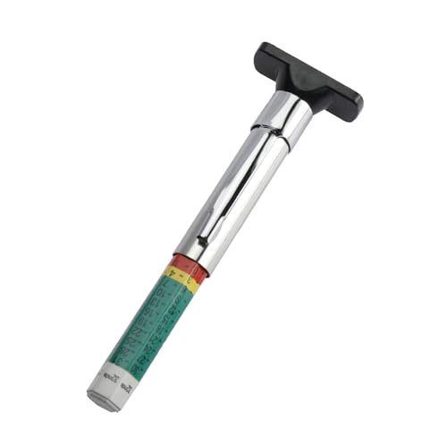 50 Pieces Tyre Tread Depth Gauge Color Coded Tire Tread Depth Accurate Measurement Tools