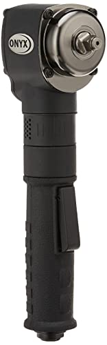 Astro Pneumatic Tool 1838 ONYX 3/8" Nano Angle Impact Wrench - 415ft/lb - size: 3/8"