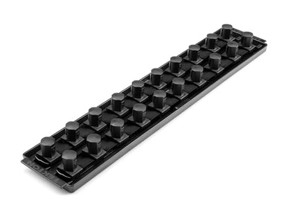 TEKTON 3/4 Inch Drive Socket Organizer Set | OST36224 - color: Black, size: (20-Tool), style: 2-Rail