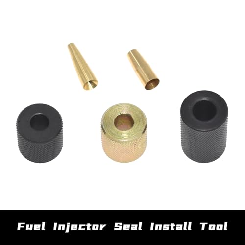 Fuel Injector Removal Tool, Injector Seal Replace Install Kit Fit for BMW | Compatible with BMW N14 N18 N20 N26 N47 N53 N54 N55 N57 N63 S63 B38 B48 B58 with Extended Slide Hammer Screws - size: SET