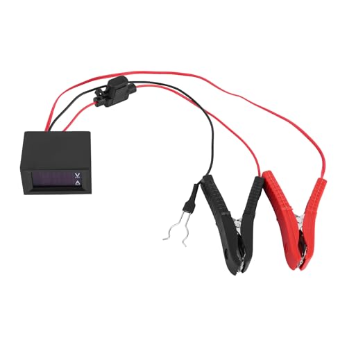 Automotive Battery Drain Tester, Car Alternator Relay Tester with Digital Voltage Display & Clips 12V Auto Leakage Detector to Detect Hidden Drain Issues on Cars Trucks SUV Tools