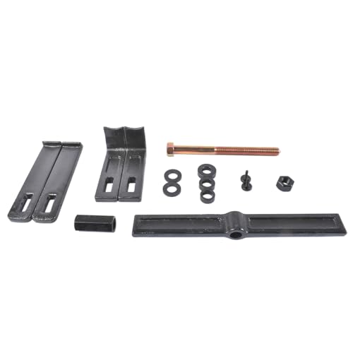 78830 Heavy Duty Hub Drum Rotor Puller Kit | 3 Hub Adapters Included, Arms Spread 14" Wide, Use With Impact Wrench, Pneumatic Tool