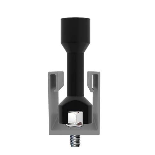 3/4"(19mm) Strut Socket With 1/2" Drive for 1-5/8" Wide Strut Channels-Heat Treated Alloy Steel Forging Suspension Strut Socket Tool(Black) - color: Black
