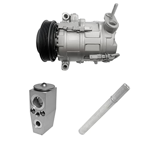 RYC Automotive Air Conditoning Compressor and A/C Clutch Kit KT EA86-01 | Fits Chevrolet Equinox 2.4L 2013-2014, Fits GMC Terrain 2.4L 2013-2014
