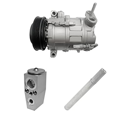 RYC Automotive Air Conditoning Compressor and A/C Clutch Kit KT EA86-01 | Fits Chevrolet Equinox 2.4L 2013-2014, Fits GMC Terrain 2.4L 2013-2014