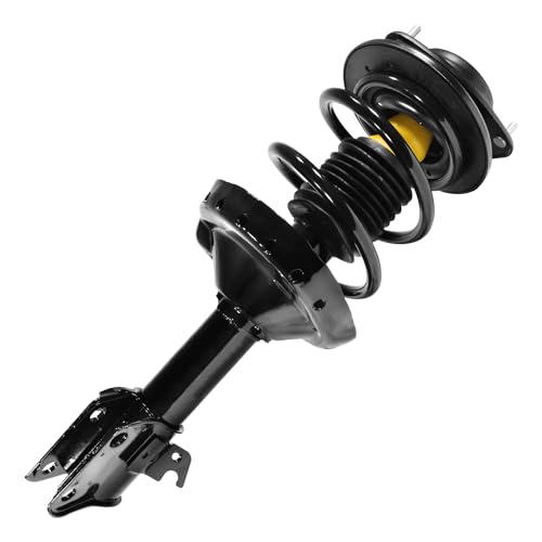 Detroit Axle - 2 Front Struts for 2005 2006 2007 2008 2009 Subaru Legacy Struts with Coil Spring Assembly Replacement Suspension - size: 11923_11924/Pair