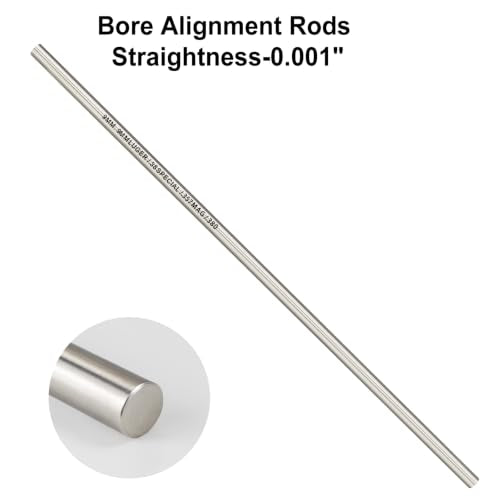 BTEVGO Bore Alignment Rod for 9MM, 5.56, 7.62, .45, 6.5, 6.8, .338 Protective Case | Verify Alignment to Muzzle, Prevent Baffle Strikes - size: 375 H&H