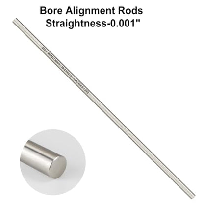 BTEVGO Bore Alignment Rod for 9MM, 5.56, 7.62, .45, 6.5, 6.8, .338 Protective Case | Verify Alignment to Muzzle, Prevent Baffle Strikes - size: 375 H&H