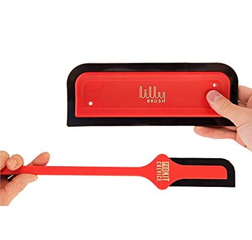 Lilly Brush Pro Pet Hair Tool Kit | Pet Hair Remover for Couch, Car Carpet, Car Seat, Auto Interior Detailing Kit, Cat and Dog Hair Remover Tool, Cat Fur Remover, Deep Cleaning Tools