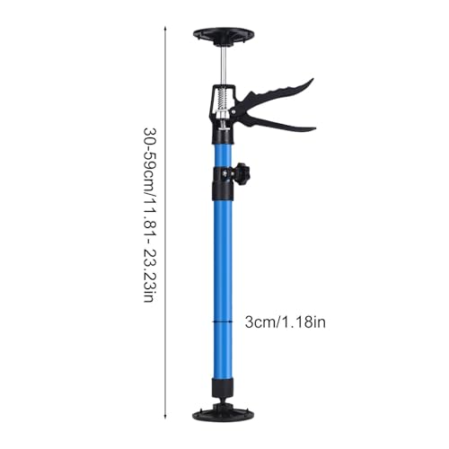 Cabinet Jack Stands, Labor-Saving Telescopic Steel Hand Work Support Rod, Telescopic Quick Hand Work Lifter Rod, Steel Support System, Hand Jack for Ratcheting Cargo, Range Hoods Drywall