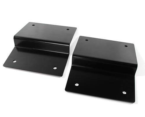 MAXXHAUL 50872 Steel Ramp Top Kit - Quickly Create Your Own Ramps with 2"x8" Planks to Safely Load ATV Motorcycle and Lawn Equipment On and Off Your Vehicle