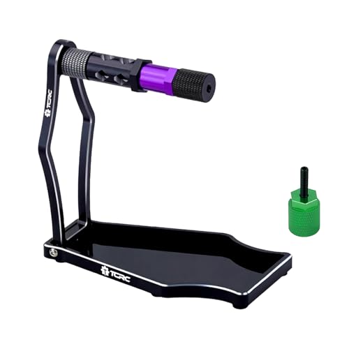 Wheel Tire Balancer RC Tire Balance Support Base Tool with 12mm 14mm 17mm Wheel adapters for 1/5 1/6 1/8 1/10 RC Cars