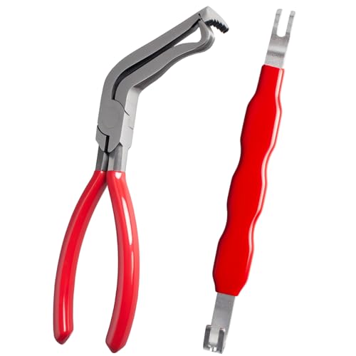 2 PCS Electrical Disconnect Pliers for Cars, 60 Degree Automotive Electrical Connector Pliers and Electrical Connector Separator Tool - style: Electrical Disconnect Pliers Set 3