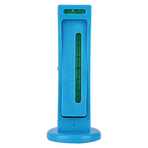 4 Wheel Positioning Magnetic Level Gauge, Wheel Alignment Tool with Camber Castor Adjustment, Magnetic Gauge for Brake Disc Alignment on Cars and Trucks (Blue) - color: Blue