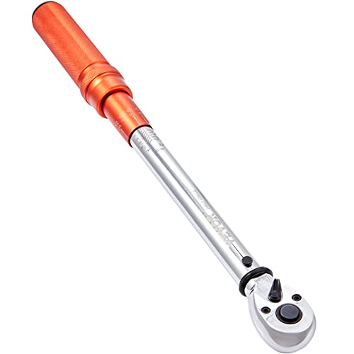 VEVOR 1/2-inch Drive Click Torque Wrench, 10-150ft.lb/14-204n.m Mechanical Dual Range Scales, Dual-Direction Adjustable with Adapters Extension Rod - size: 10-150 FT.LB, style: 1/2-inch