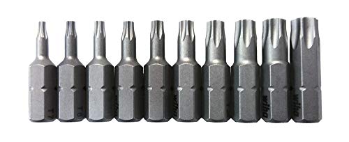 Wiha 72595 10 Piece Bit Set - Torx (Pack of 2) - size: Pack of 2