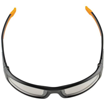 KLEIN TOOLS 60537 Safety Glasses, Professional PPE Protective Eyewear with Full Frame, Scratch Resistant and Anti-Fog, Indoor/Outdoor Lens - style: Indoor/Outdoor Lens