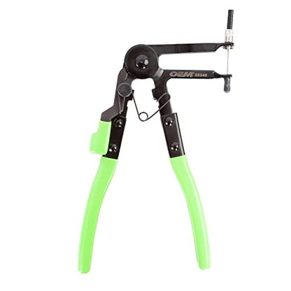 OEMTOOLS Hose Clamp Pliers Installs and Removes Spring Clamps | Flexible Hose Pliers Tool for Hard-to-Reach Areas, Multi Position Lock, Spring Action Handles, 11/16" to 2-1/2" Long