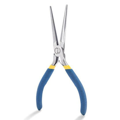 VISEMAN 6" Mini Needle Nose Pliers with Comfort Handles, Long Nose Pliers | for Handmade Craft, Straight - style: Straight