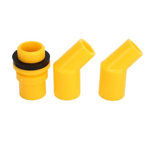 15Pcs Coolant Funnel Kit, Spill Proof Radiator Coolant Filling Funnel Kit with 4 Cap Adapters and Transparent Funnel, Cooling Fluid Bleeder Adapter for Car Yacht Boat