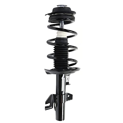 Detroit Axle - Front Struts w/Coil Springs Rear Shock Absorbers Replacement for 2013-2016 Dodge Dart Limited - 4pc Set - size: 4AQ47194/Shock Kit