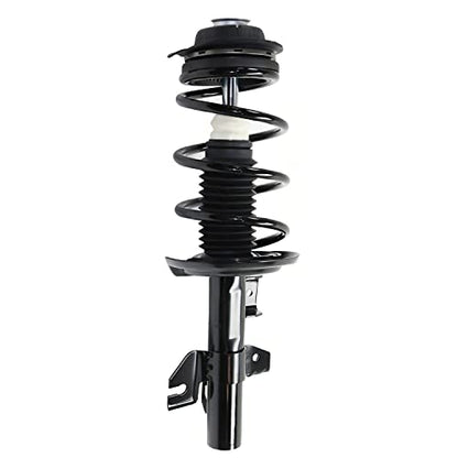 Detroit Axle - Front Struts w/Coil Springs Rear Shock Absorbers Replacement for 2013-2016 Dodge Dart Limited - 4pc Set - size: 4AQ47194/Shock Kit