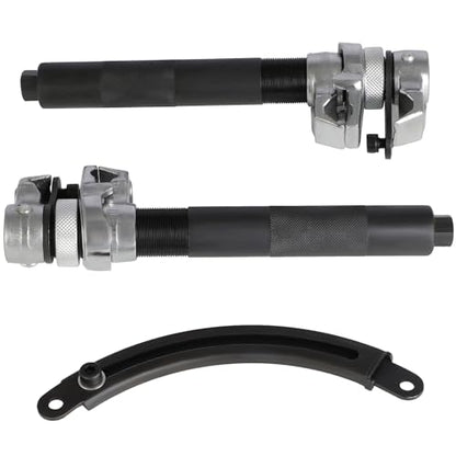 ECCPP Coil Spring Compressor Tool | Auto 2 Pcs Heavy Duty Macpherson Strut Spring Compressor Set with Security Bracket for Car Truck ATV UTV, 2645 LB Capacity