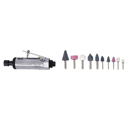 71 Piece Air Tool and Accessories Kit - 1-1/2'' Impact Wrench, Air Ratchet, Die Grinder, Aire Hammer, Hose Fittings, Storage Case
