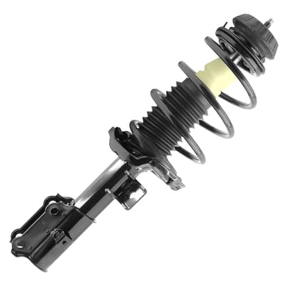 Detroit Axle - 2 Front Struts for 2018 2019 2020 2021 Hyundai Accent Kia Rio, Quick Strut with Coil Spring Assembly Replacement Quick Complete Struts Shocks Suspension - size: 13063_13064/Pair