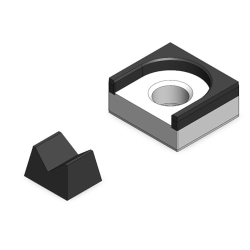 MagAttach Ratchet Organizer Kit (1/2", White/Black) - color: White/Black, size: 1/2"