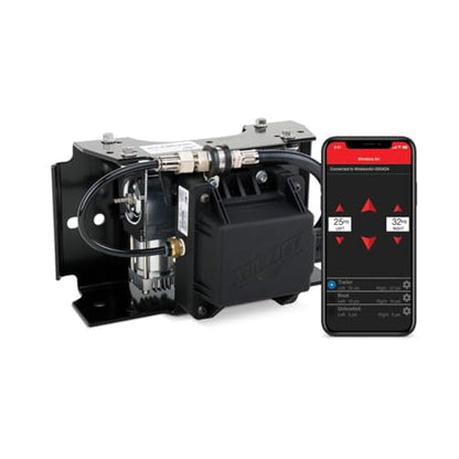 TrendsAuto Air Lift LoadLifter 5000 Air Spring Kit & WirelessAir 2nd Gen Compressor EZ Mount App Only fits 2023 2026 F250 F350 SuperDuty 4WD | Dual-Path Control | Includes TrendsAuto Decal - size: 73000EZ