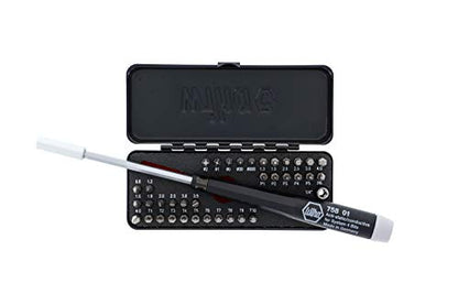 Wiha 75980 39 Piece ESD Safe Go Box Micro Bits Set