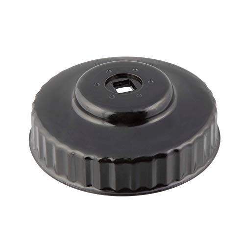Steelman 93mm x 36 Flute Oil Filter Cap Wrench, 3/8-inch Drive, Low-Profile Design for Confined Space - size: 93 Millimeter x 36 Flute