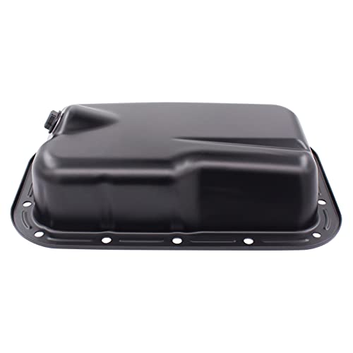 NewYall Lower Engine Oil Pan Sump w/Drain Plug | for Chrysler 300 Dodge Challenger Charger for Jeep Wrangler 2011-2016 5184546AA 5184546AB 5184546AC 264-357 CRP50A