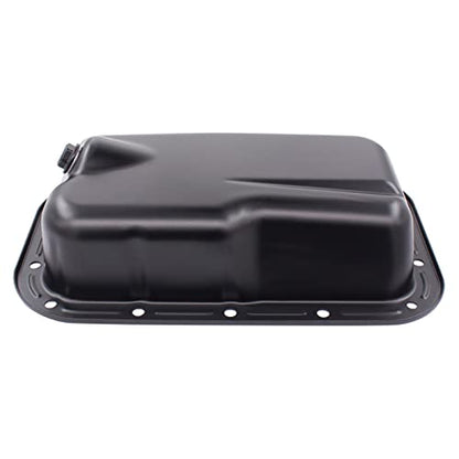 NewYall Lower Engine Oil Pan Sump w/Drain Plug | for Chrysler 300 Dodge Challenger Charger for Jeep Wrangler 2011-2016 5184546AA 5184546AB 5184546AC 264-357 CRP50A