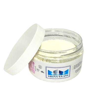 Pro Glass Polishing Kit, Oxido de Cerio, TREO 99.9%, High Grade Cerium Oxide Powder 3.52 oz, Wool Felt Disc + Drill Adapter, Glass Scratch Remover