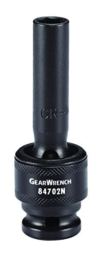 GEARWRENCH 1/2" Drive 6 Point Deep Universal Impact SAE Socket 7/16" - 84693N