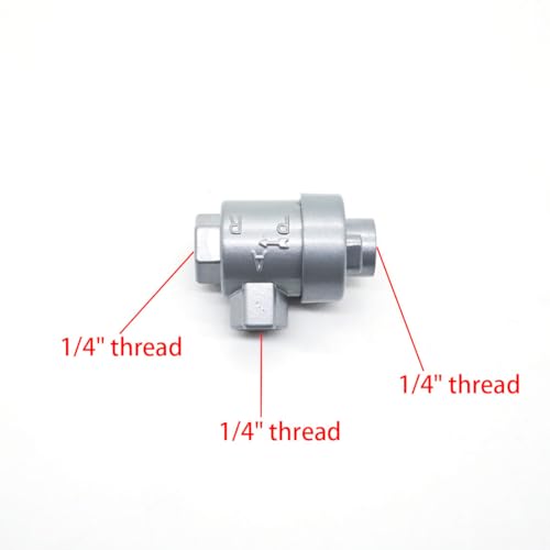 1pc Tyre Tire Changer Machine Part Bead Breaker Quick Release Relief Dump Valve with Connector（Metal Model）