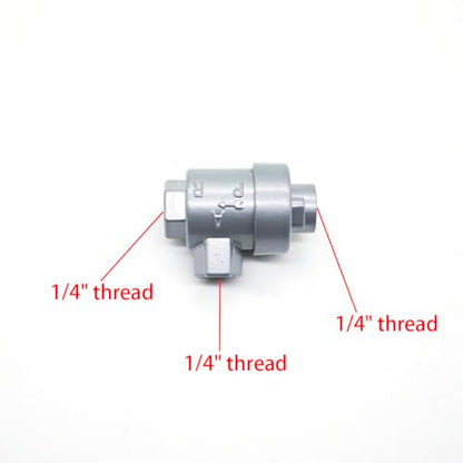 1pc Tyre Tire Changer Machine Part Bead Breaker Quick Release Relief Dump Valve with Connector（Metal Model）