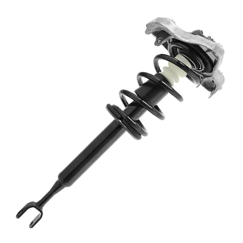 Detroit Axle - Front Struts Sway Bars for 2005 2006 2007 2008 Audi A4 Quattro [B7 Chassis] Struts with Coil Spring Assembly Sway Bar End Links Replacement Suspension Kit - size: 4QS54025/Sway Kit