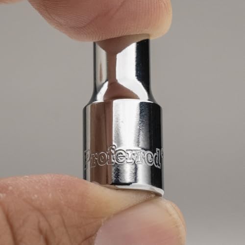 S15007 1/4" Drive SAE Socket, 7/32" Standard 6 Point - size: 7/32 INCH, style: STANDARD