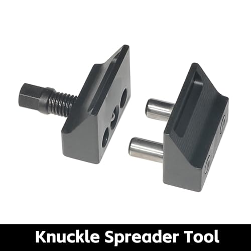 DPTOOL Universal Suspension Strut Split Hub Steering Knuckle Spreader Tool Compatible with Volkswagen Audi BMW Ford Peugeot Citroën - size: Single Ended