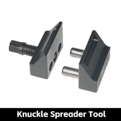 DPTOOL Universal Suspension Strut Split Hub Steering Knuckle Spreader Tool Compatible with Volkswagen Audi BMW Ford Peugeot Citroën - size: Single Ended